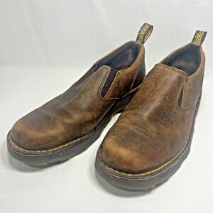 Dr. Martens Maclean Slip On Brown Loafers Mens Shoes Size 10 Air Wair 1990s Y2K